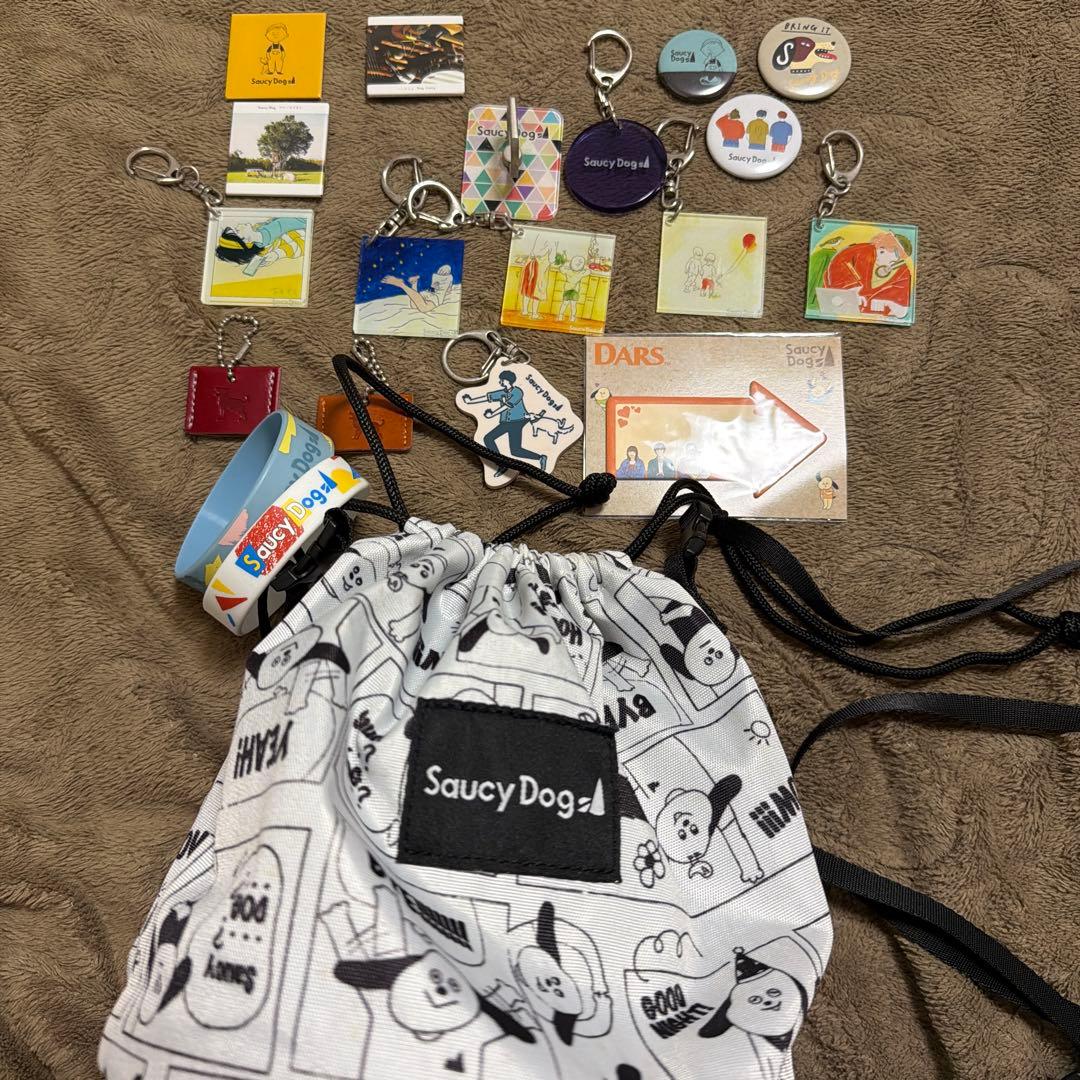 Saucy Dog サウシー　グッズ　激レア　まとめ売り
