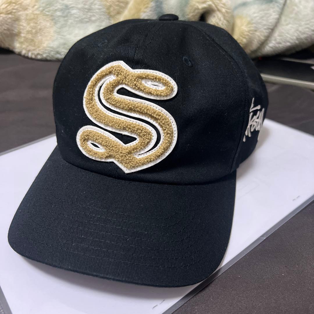 25ss stussy Sロゴキャップ