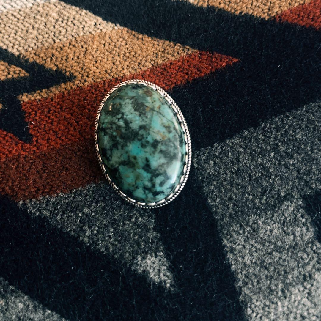 RRL ターコイズ スカーフリング