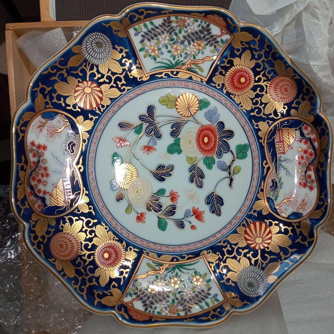 其泉窯 美術 有田焼 琳派 古伊万里 飾り皿 和皿 大皿