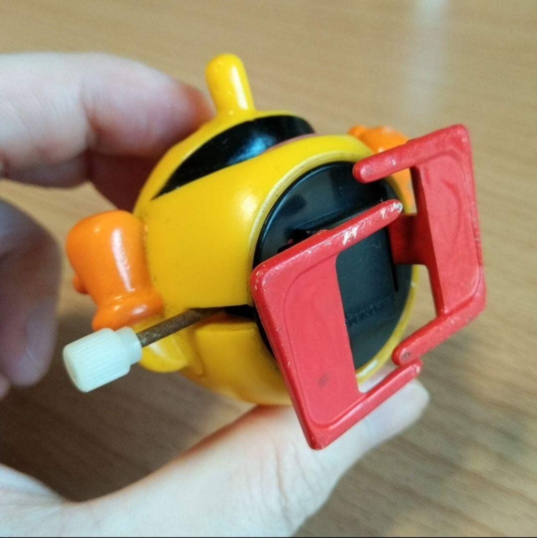 パックマン　ねじ巻き　ゼンマイ　フィギュア　ジャンク　故障品
