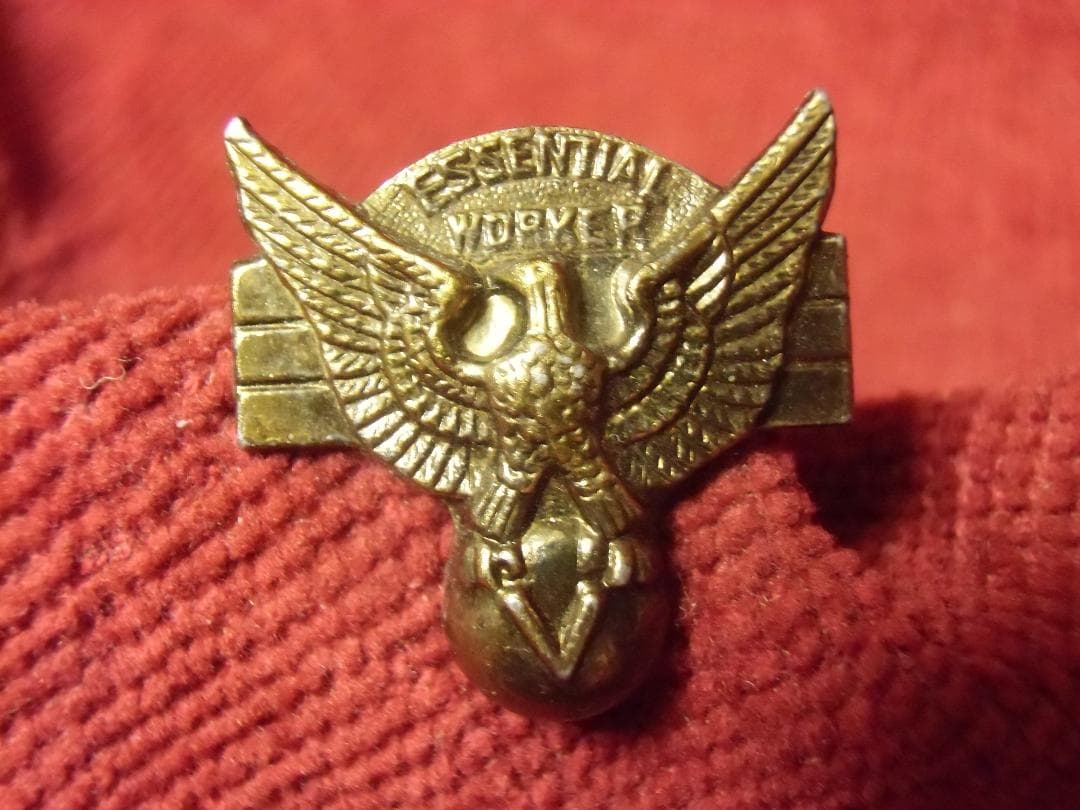 ★１９４０年代＊アメリカ軍＊エッセンシャルワーカーバッジ（実物）