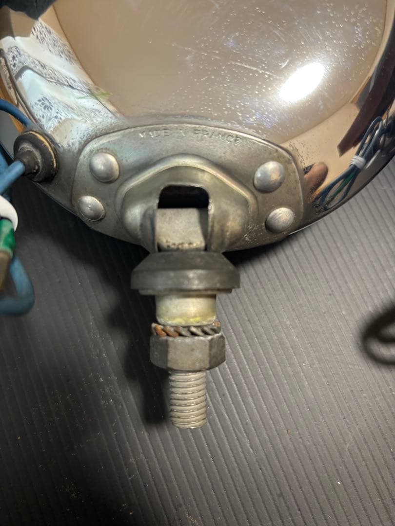 マーシャル 819 フォグランプ クリア2ヶセット 割れ凹み無し デュアルカウル