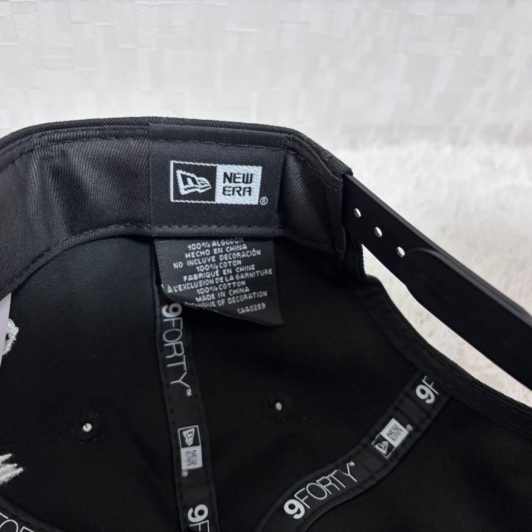 【海外限定】ニューエラ ラスベガスレイダース 9FORTY Aフレーム ブラック