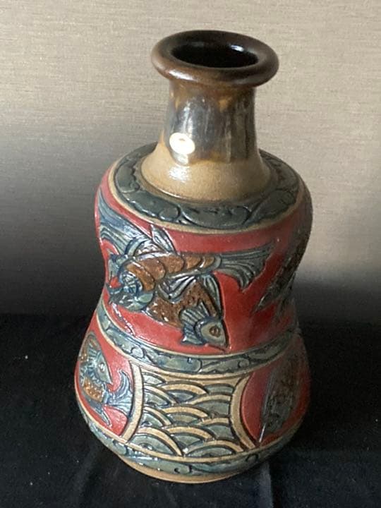 小橋川清正・嘉瓶／36cm・やちむん・壺屋・琉球