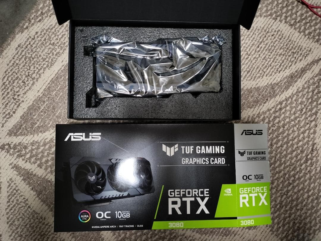 グラフィックボード・グラボ・ビデオカード ASUS TUF Gaming GeForce RTX 3080 OC
