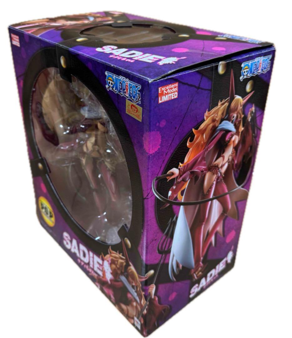 初版品！ワンピース サディちゃん P.O.P インペルダウン S獄卒長フィギュア