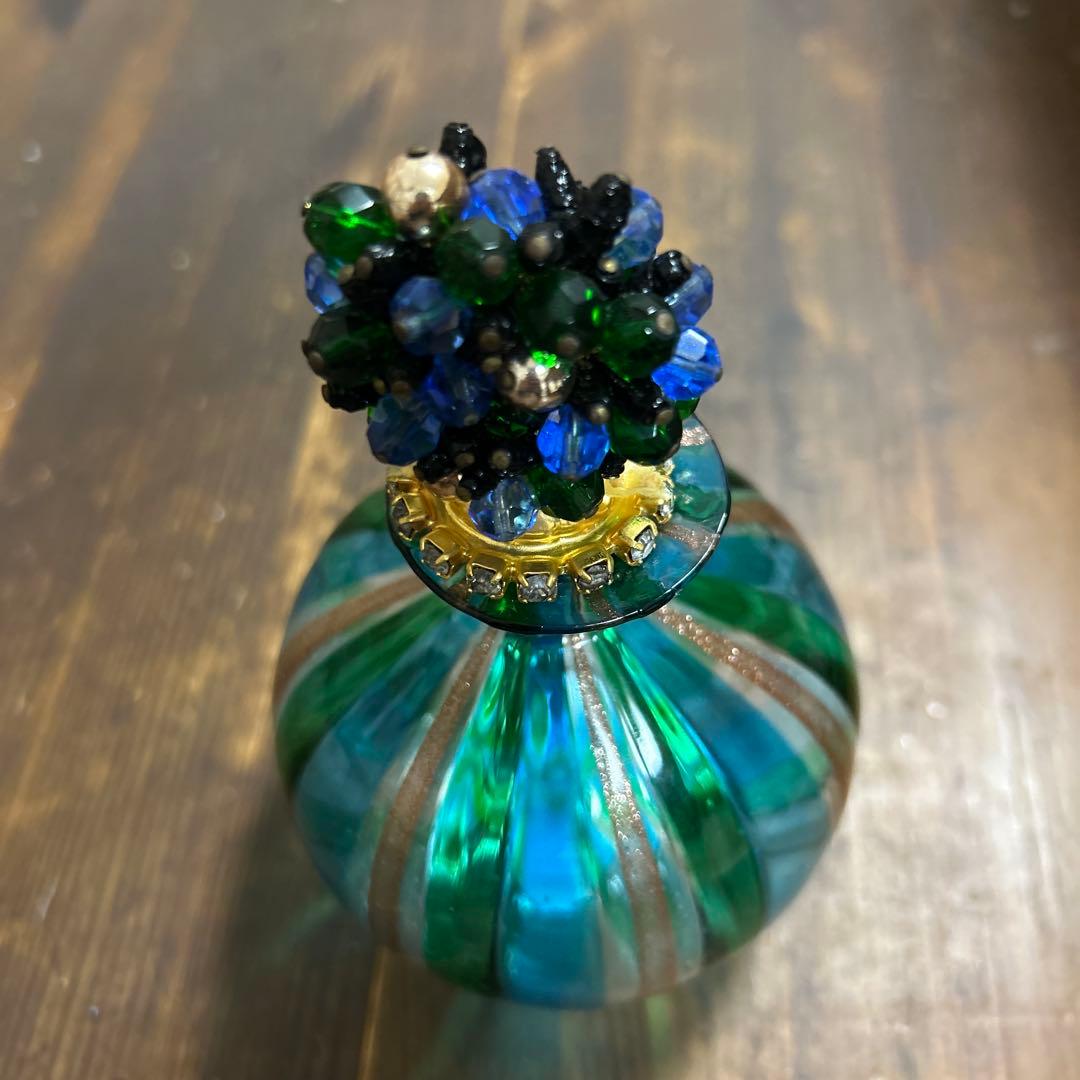 Linea Valentina 高級ヴェネチアガラス　金彩　ムラーノガラス　香水