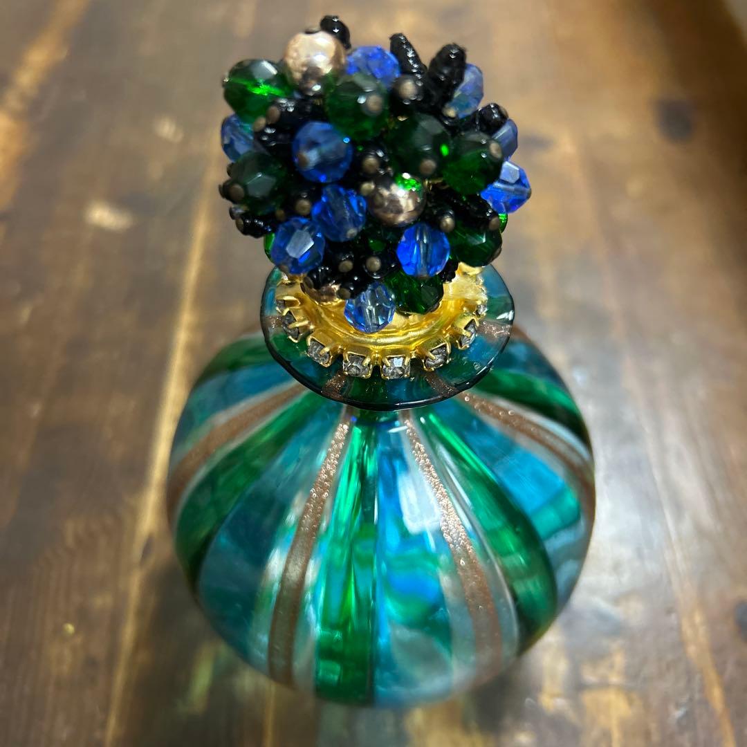 Linea Valentina 高級ヴェネチアガラス　金彩　ムラーノガラス　香水