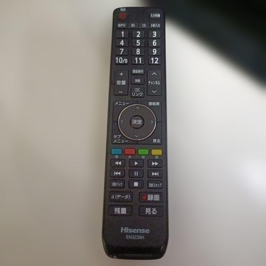 Hisense 液晶テレビ 薄型デザイン　２４インチ　2021年製