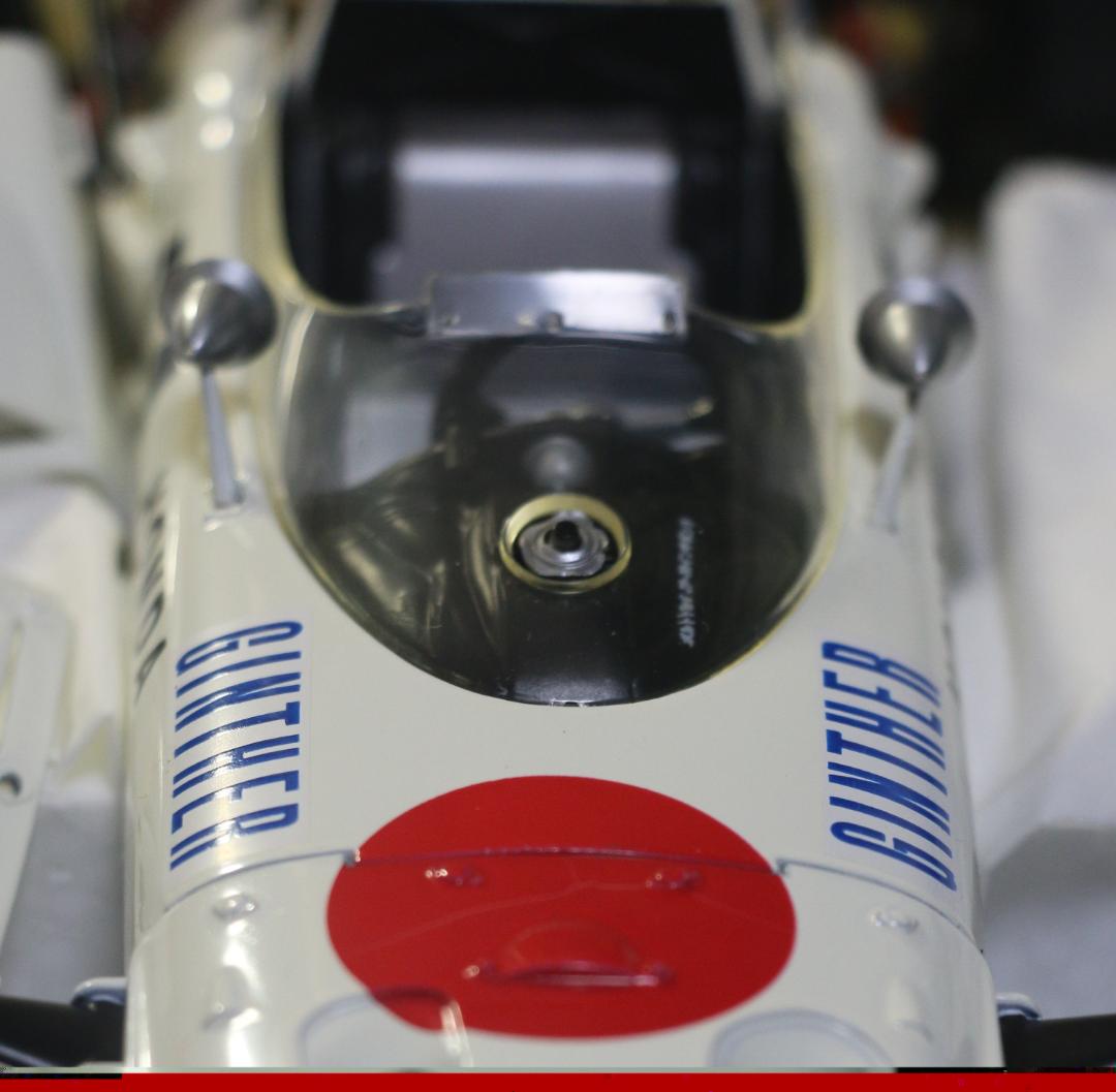 貴重タミヤ製ビックスケール１／12ホンダF1　1965年メキシコＧＰダイキャスト