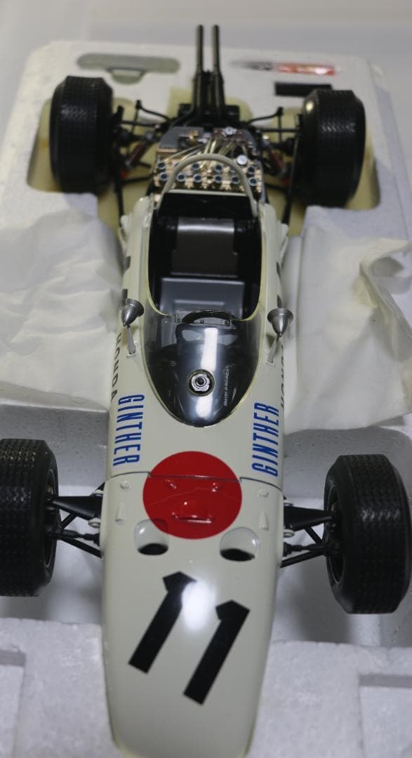 貴重タミヤ製ビックスケール１／12ホンダF1　1965年メキシコＧＰダイキャスト