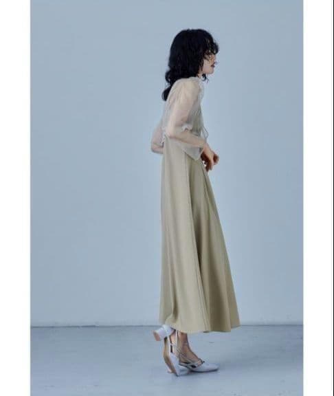 極美品 ドリードール niana ボレロ ケープ ドレス M 結婚式 お呼ばれ