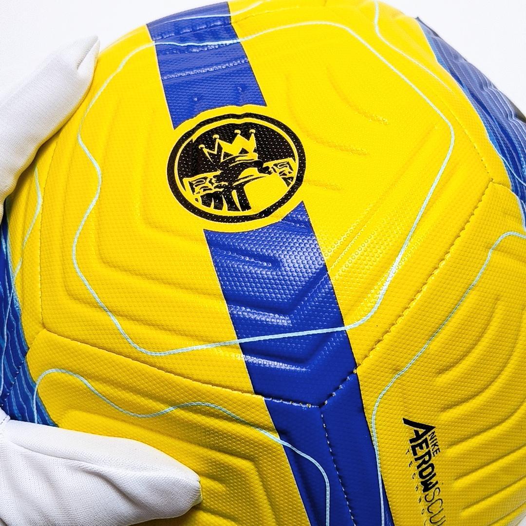 新品未使用◆サッカーボール ナイキ プレミアリーグ アカデミー イエロー ブルー