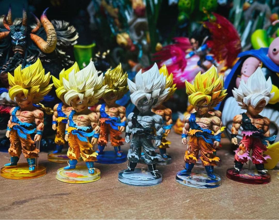 ドラゴンボール 孫悟空 ガレキ ガレージキット スタチューX①⑨⑧