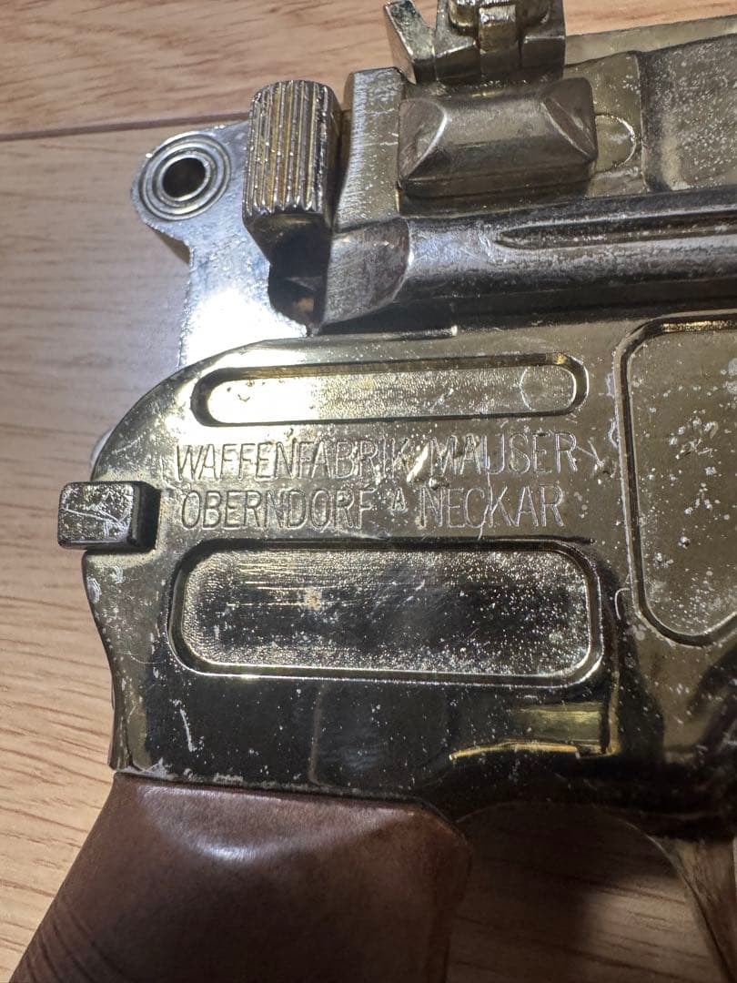 MGC製モーゼル　モデルガン 木製 フルセット