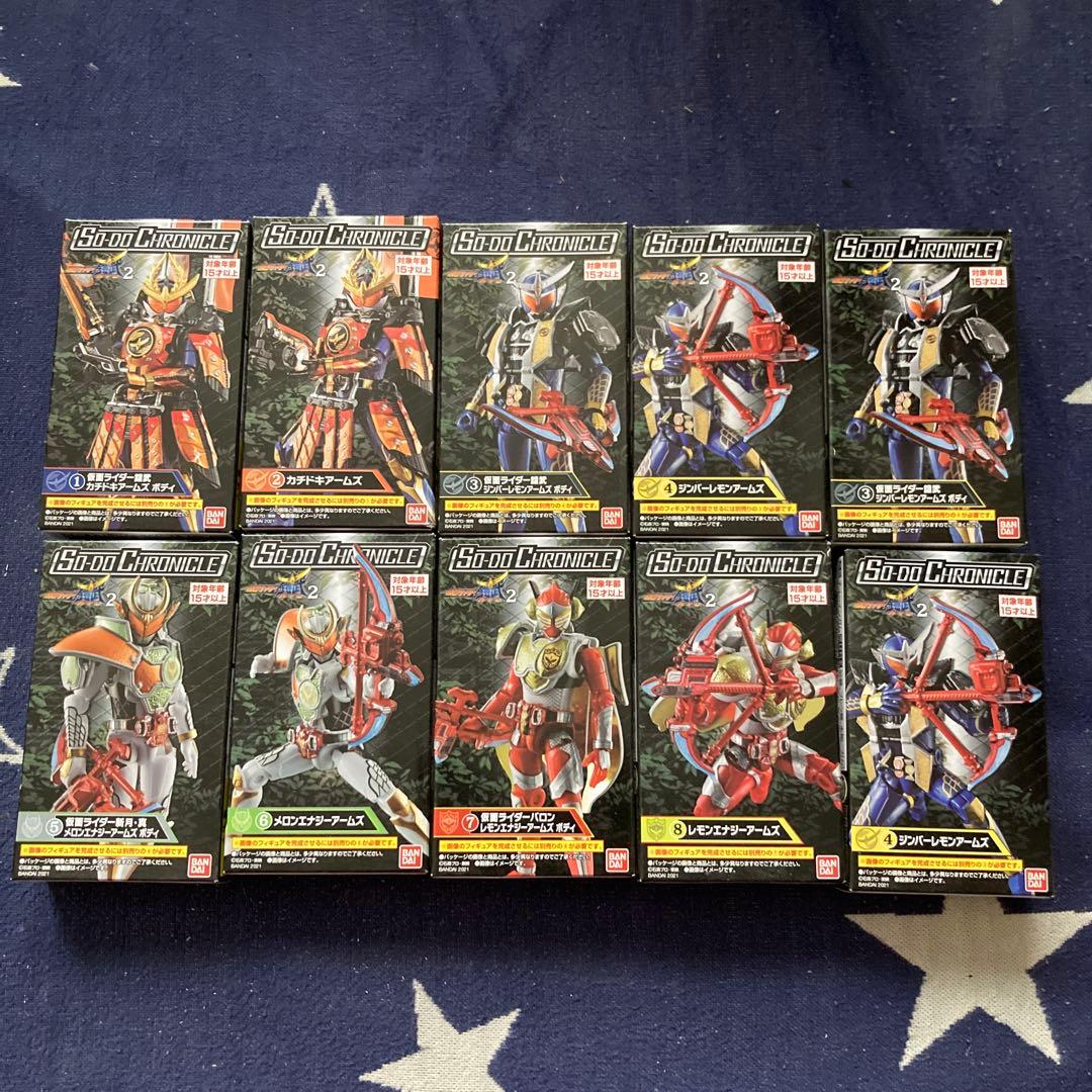 【未組立】SO-DO CHRONICLE 仮面ライダー鎧武 ドライブ まとめ
