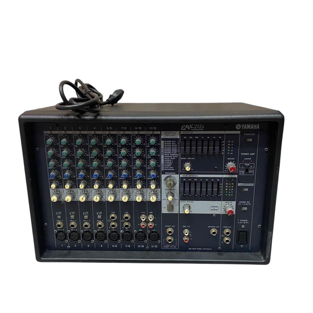 【ジャンク】YAMAHA パワードミキサー　EMX212S