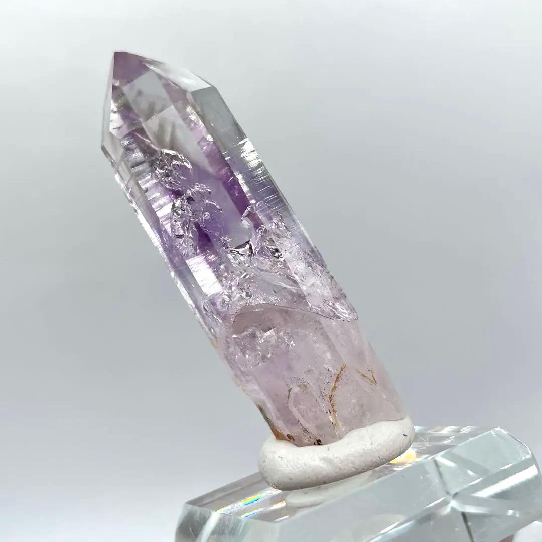 ミヤ202様　ナミビア Goboboseb山 アメシスト(水入り、気泡3箇所)