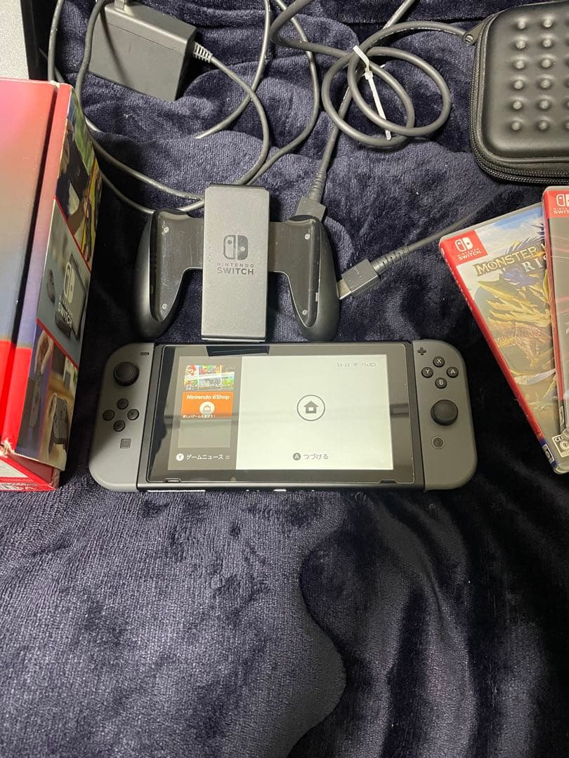 Nintendo Switch 本体 + ゲームソフト2本
