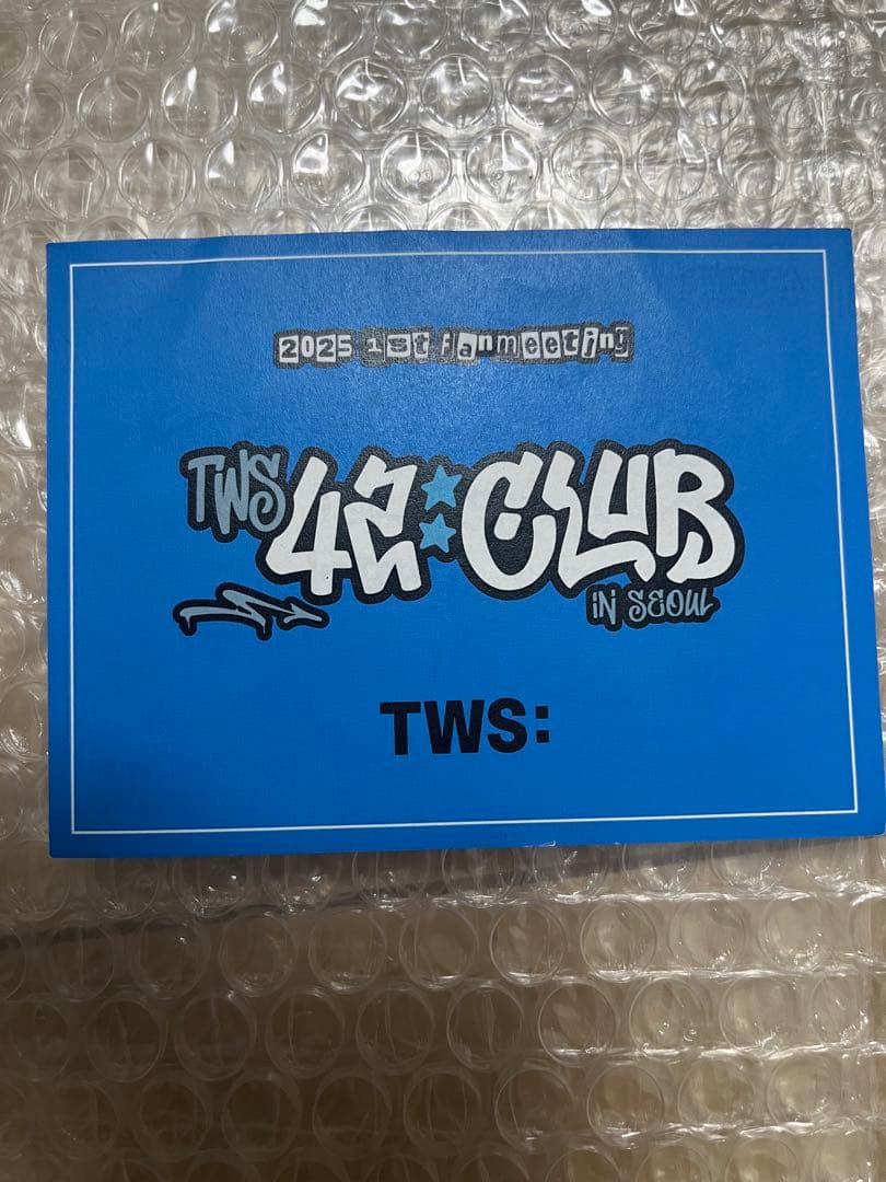 TWS メッセージカード シニュ