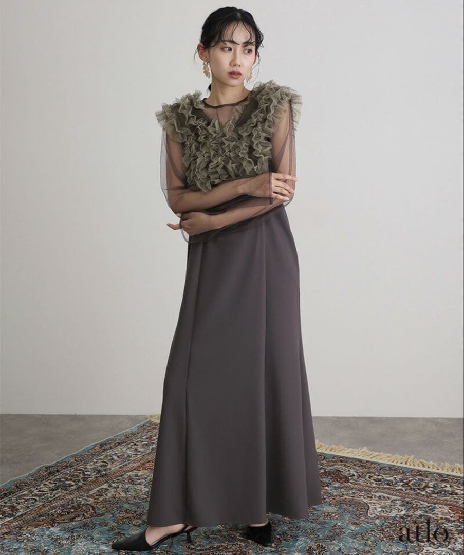 オケージョンドレス　結婚式 お呼ばれ et.UNiVER alto kana S