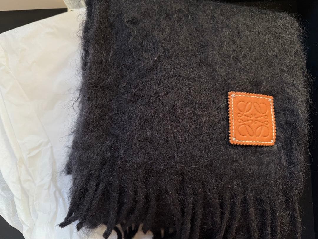 ゆきこLOEWE ロエベモヘアウールマフラー