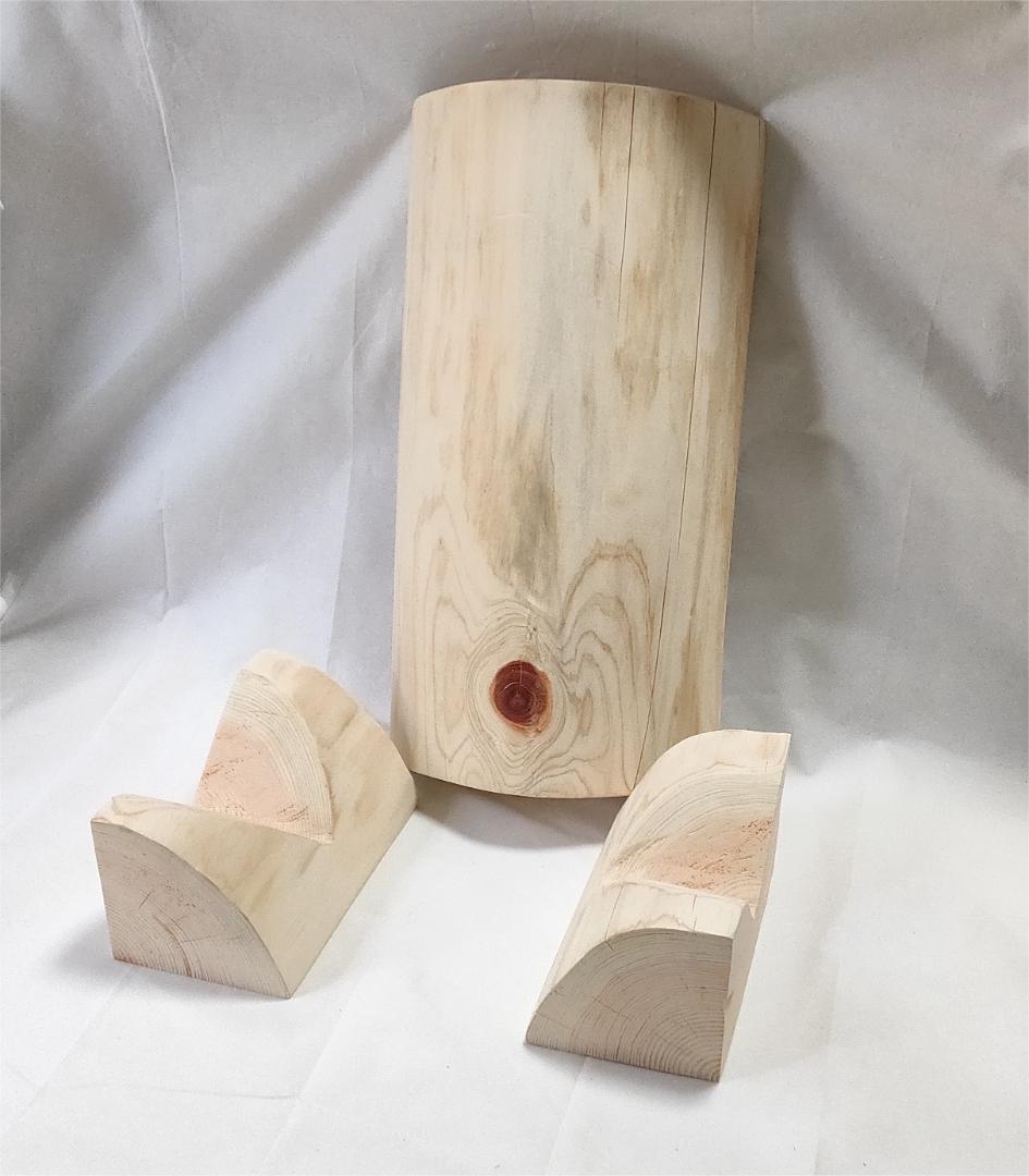 (エイトリペア君さん専用)ヒノキ 丸太テーブル