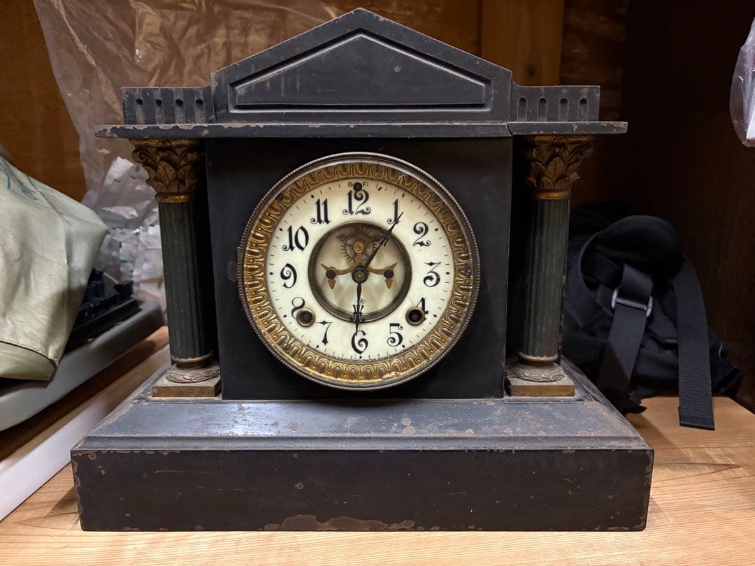 ANSONIA アンソニア　ヴィンテージ　アンティーク置時計