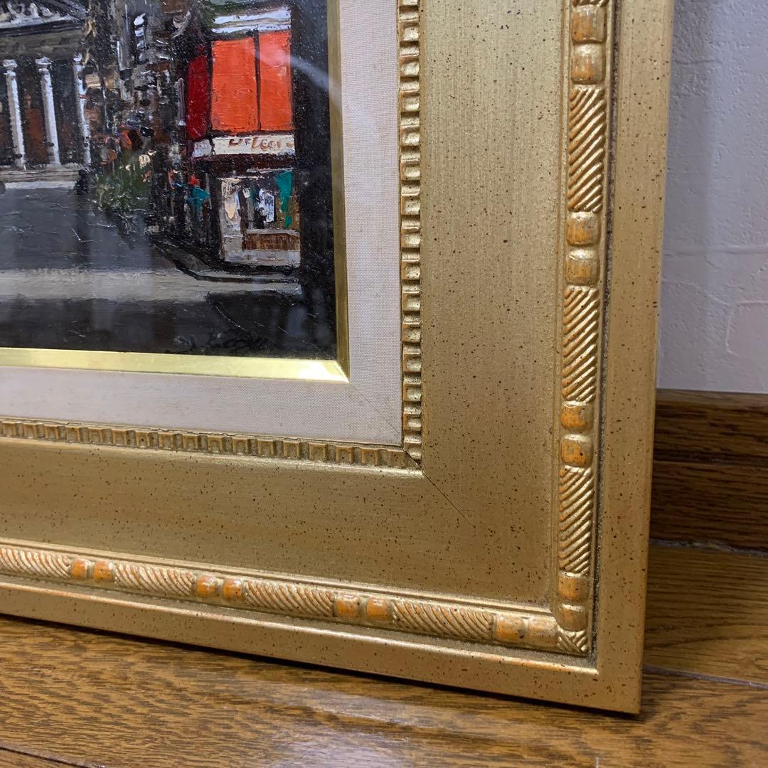 絵画　インテリアポスター　額　サクレ クール 遠望　小山洋