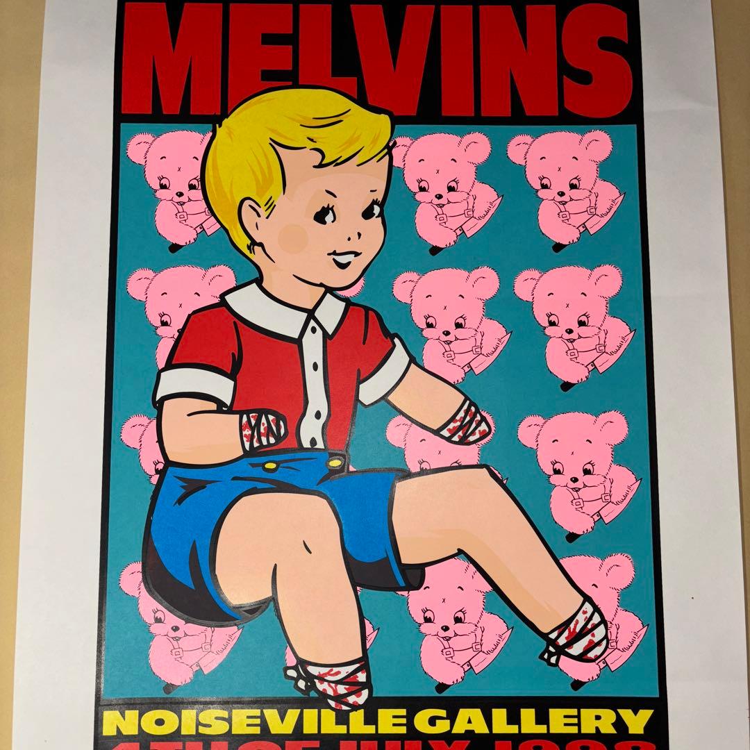 KOZIK MELVINS シルクスクリーンポスター