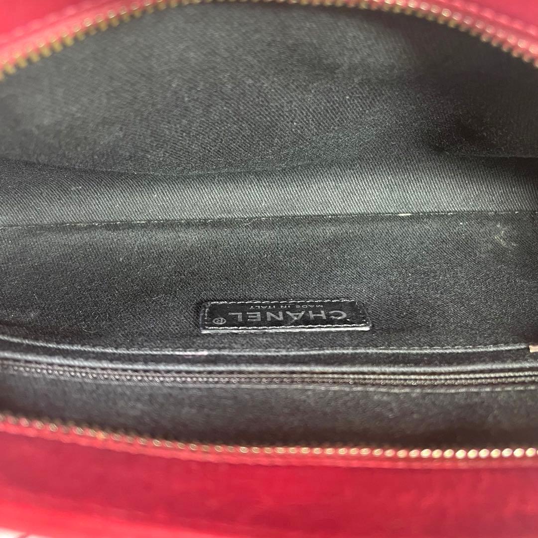 CHANEL シャネル【極美品】マトラッセ ココマーク チェーンショルダーバッグ