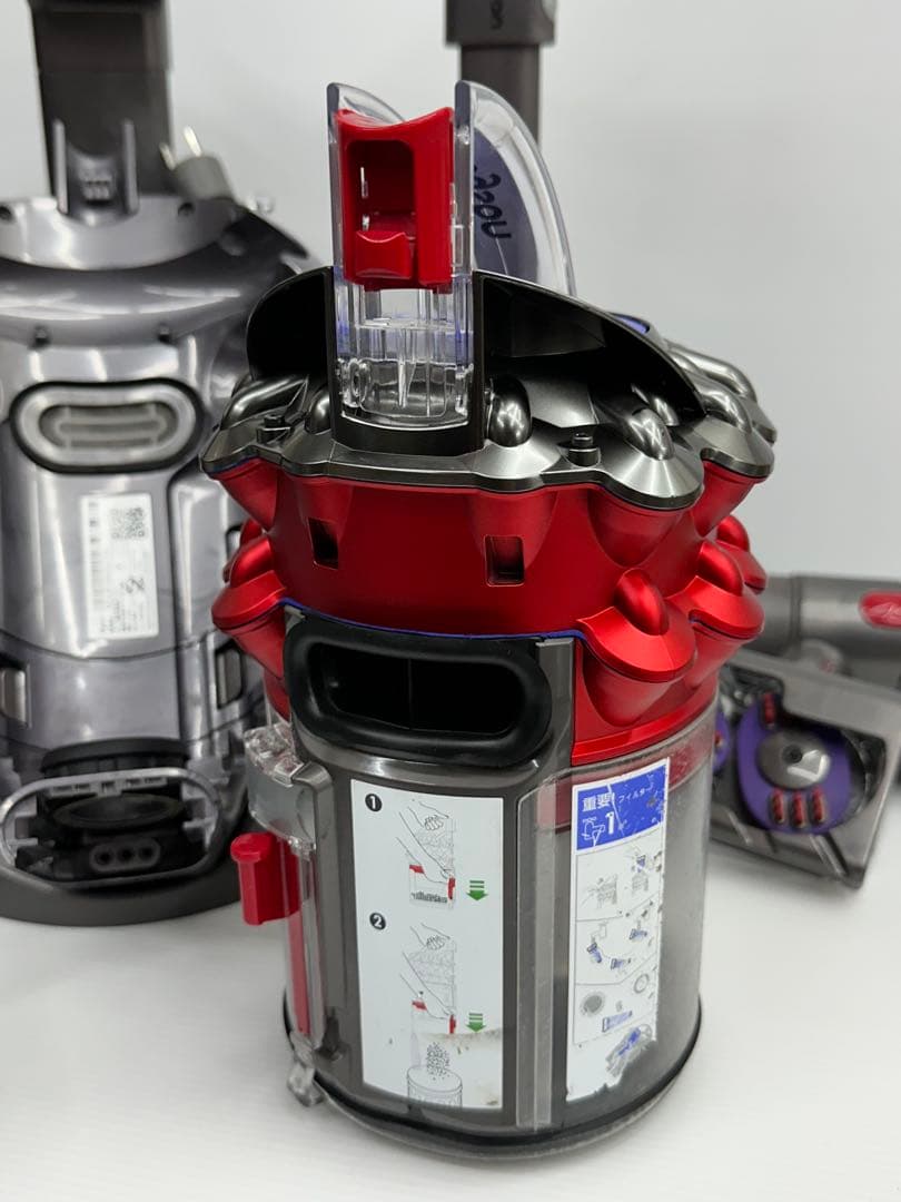 動作保証　ダイソン　CY29　サイクロン　掃除機　V4 Digital 本体　赤