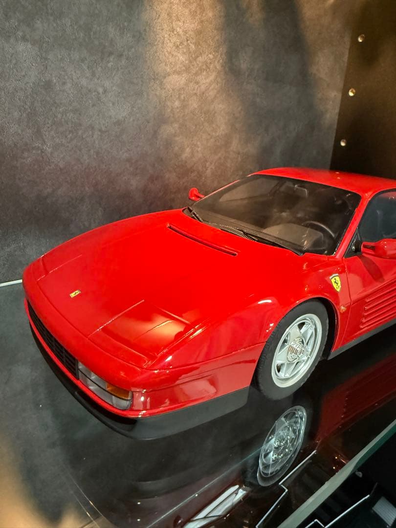 Ferrari テスタロッサ　ミニカー 赤　京商　1/12