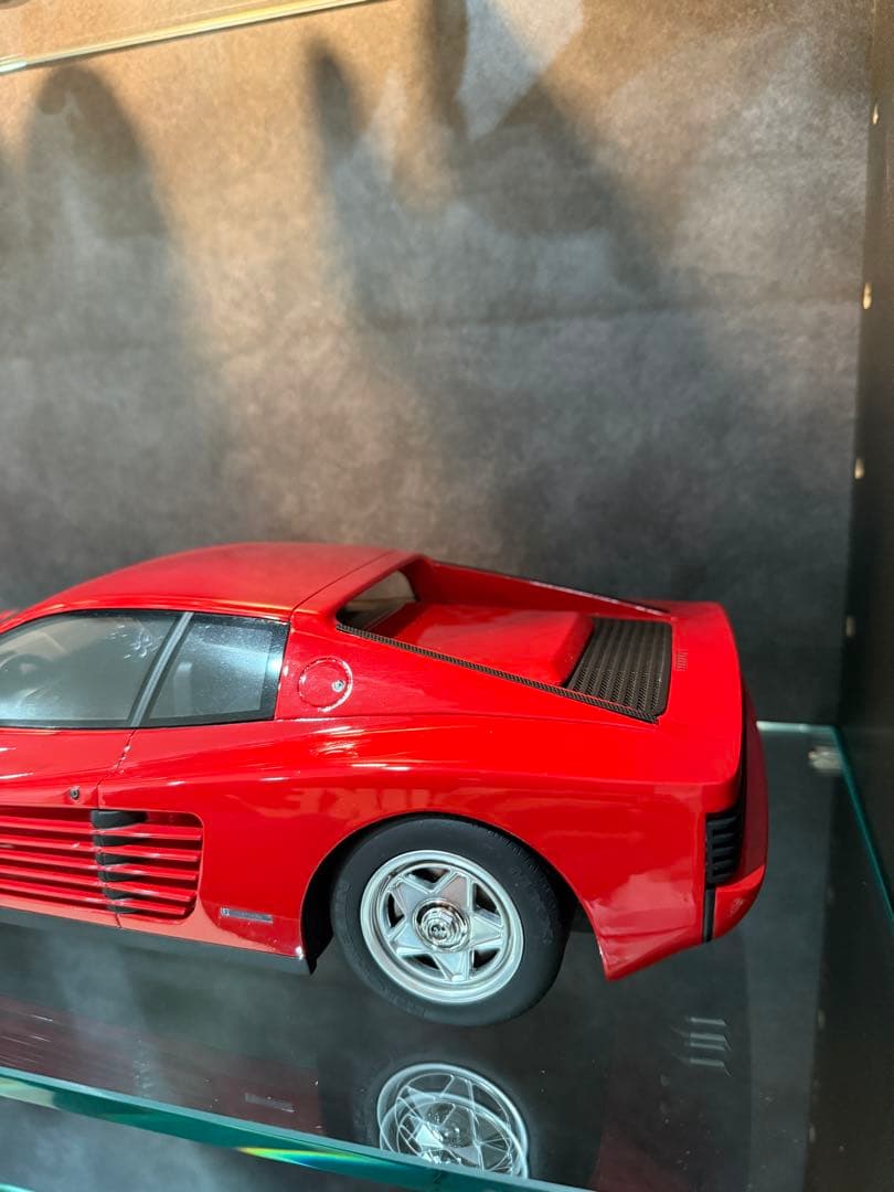 Ferrari テスタロッサ　ミニカー 赤　京商　1/12