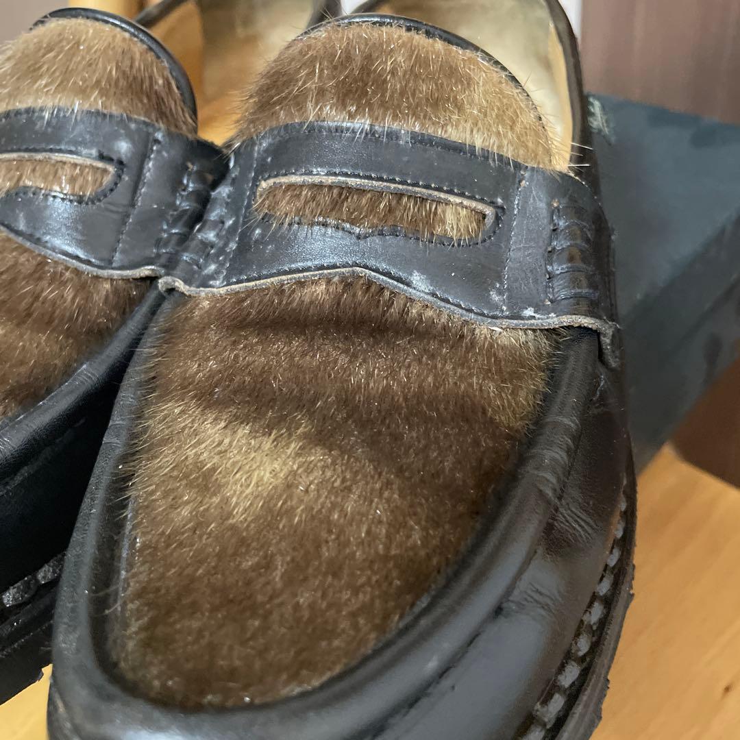 パラブーツ　ランス　フォック　アザラシ　UK8 ブラック　Paraboot