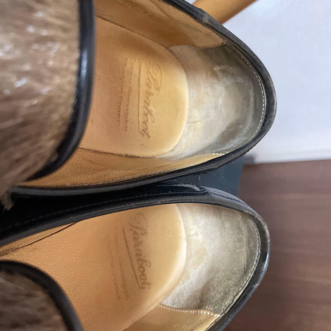 パラブーツ　ランス　フォック　アザラシ　UK8 ブラック　Paraboot