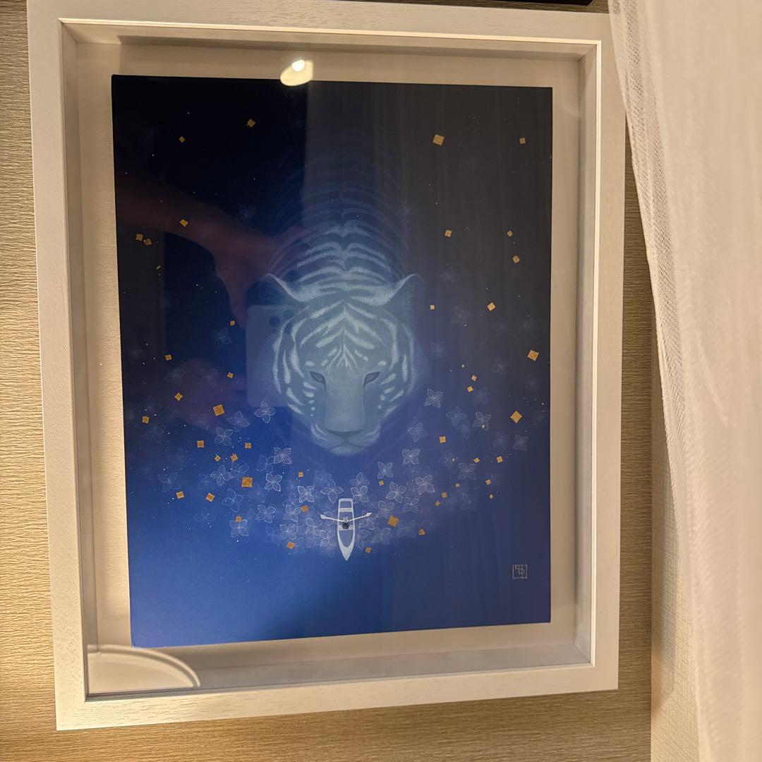 J*W様 日本画　間瀬由加里　先導　F6号