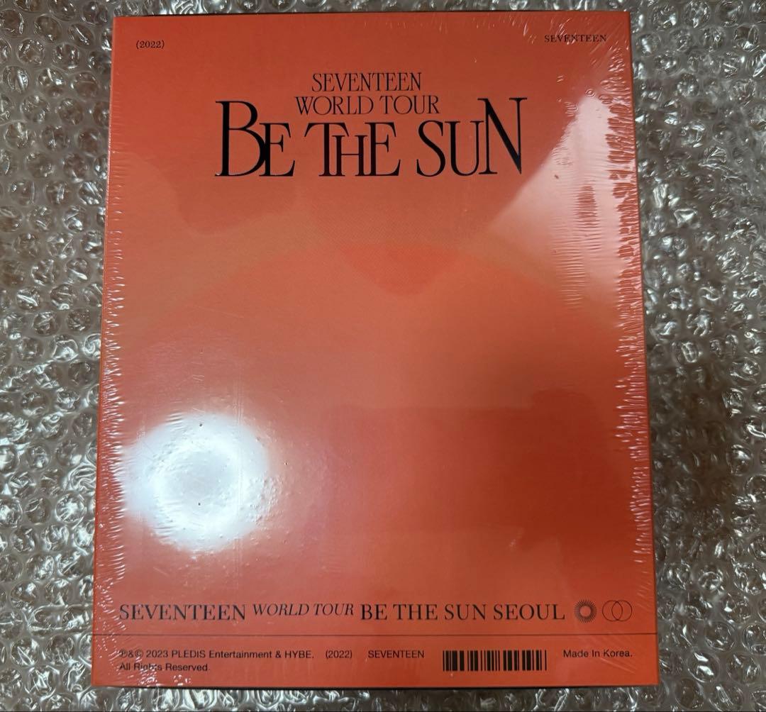 新品⭐︎ SEVENTEEN WORLD TOUR BE THE SUN DVD