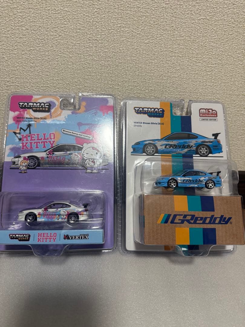 ターマックワークスハローキティ ベルテックス　シルビア　グレッディ　セット