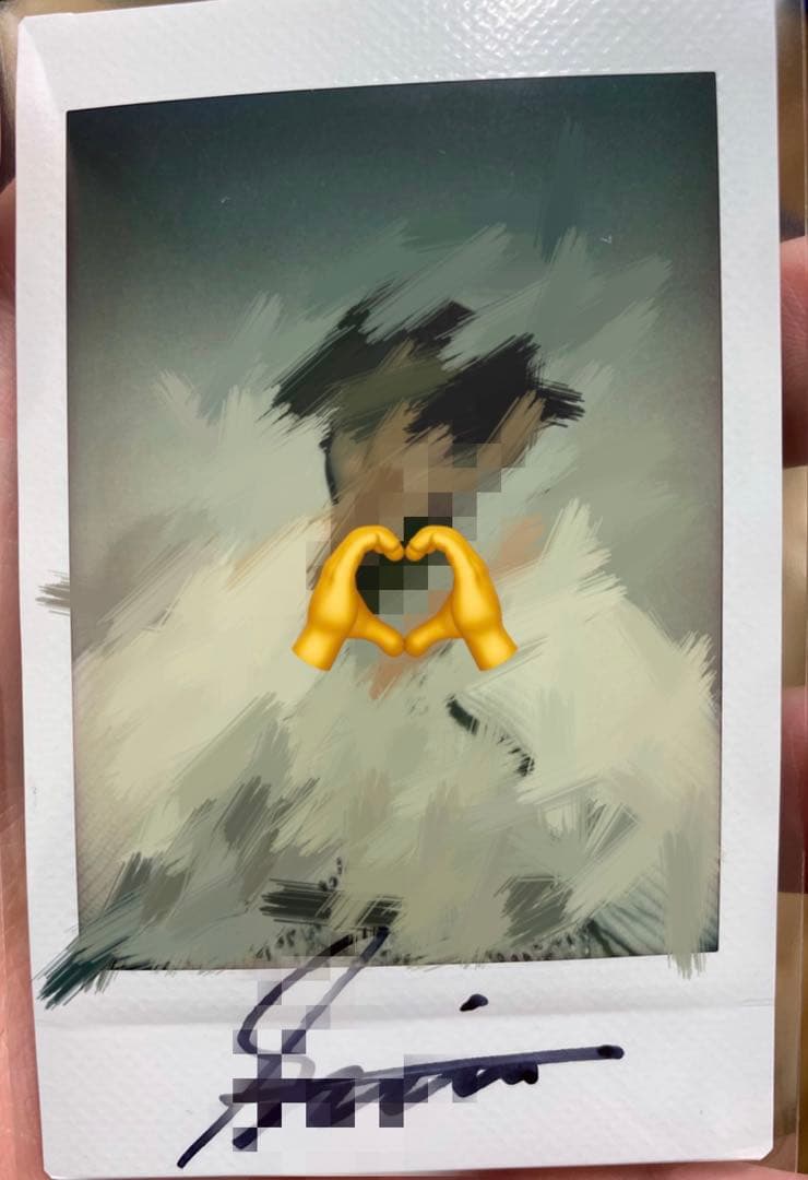 スンミン 直筆サイン入りチェキ トレカ