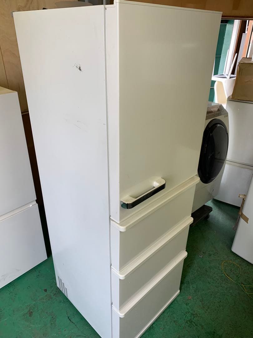 #219 冷蔵庫　アクア　AQR-V37P(W) 2023年製