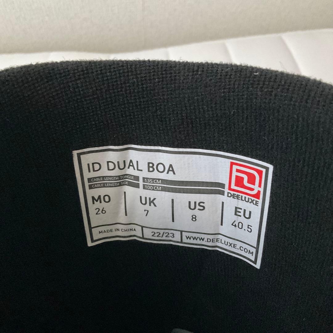 DEELUXE ID DUAL BOA 26cm ディーラックス 新品
