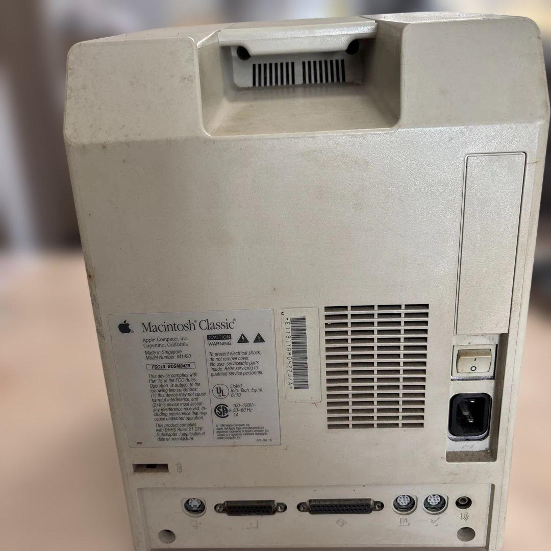 Macintosh Classic デスクトップPC現状渡し