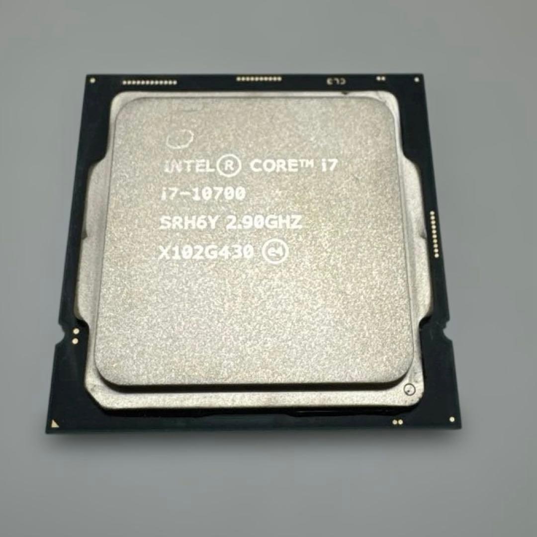 美品　Intel Core i7-10700 CPU 2.90GHz