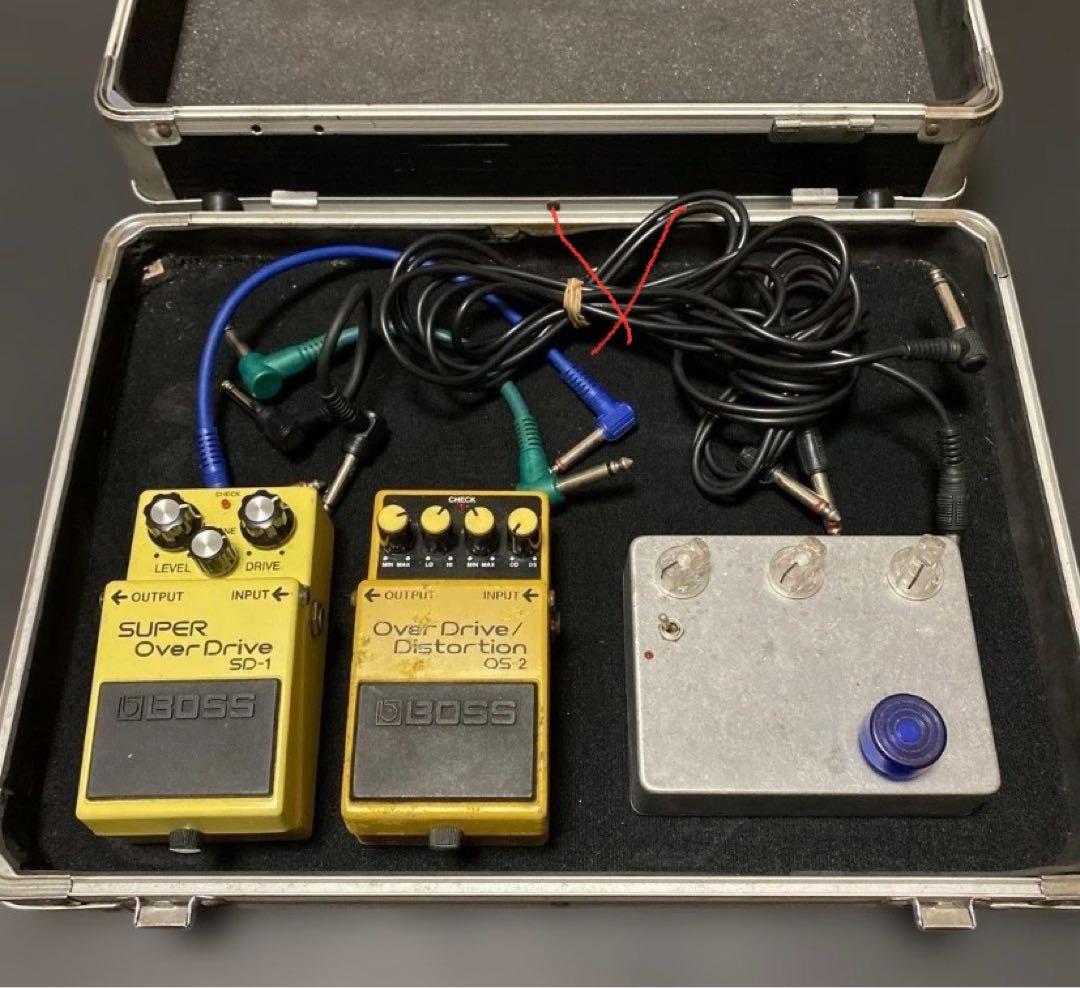 BOSS SD-1 & OD-2 エフェクターセット ケース付き