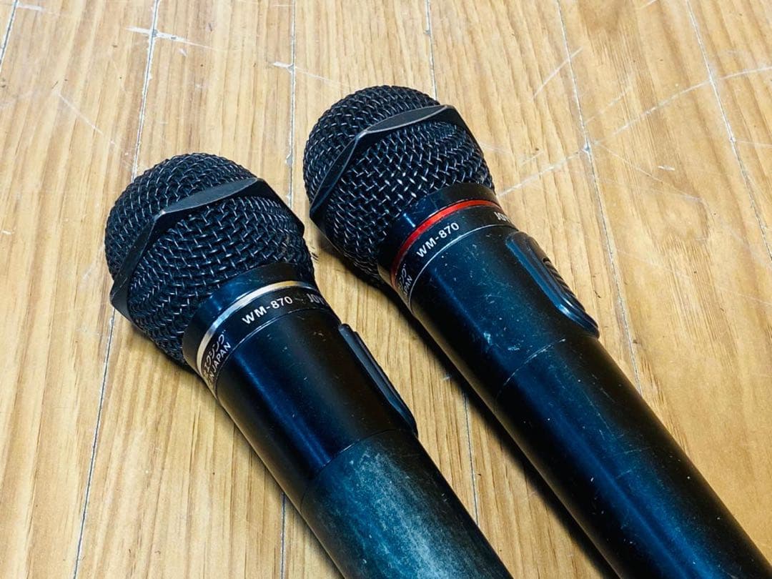 JOYSOUND x UGA ダイナミックマイク 2本セット WM-870