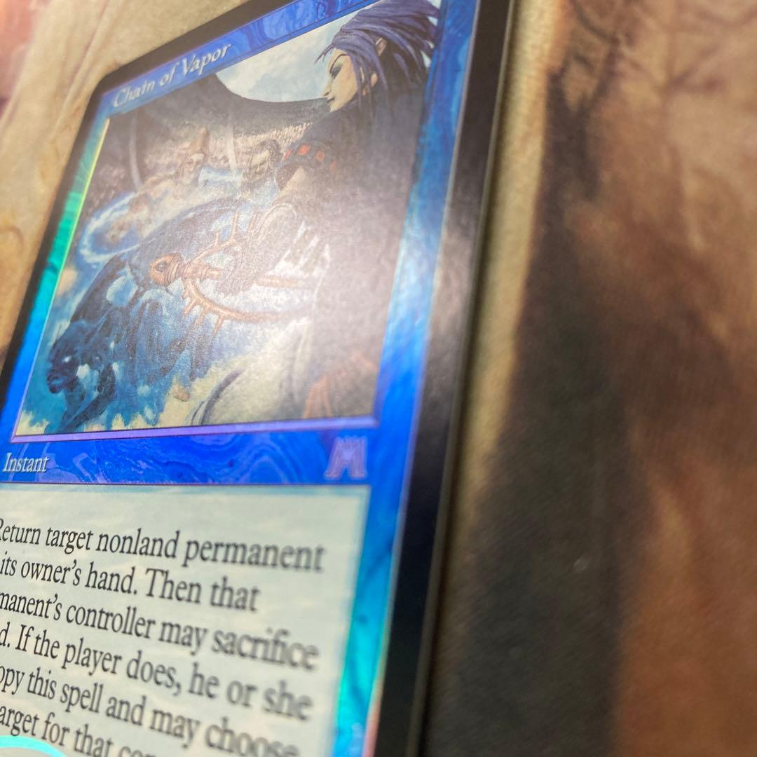 蒸気の連鎖　英語　foil