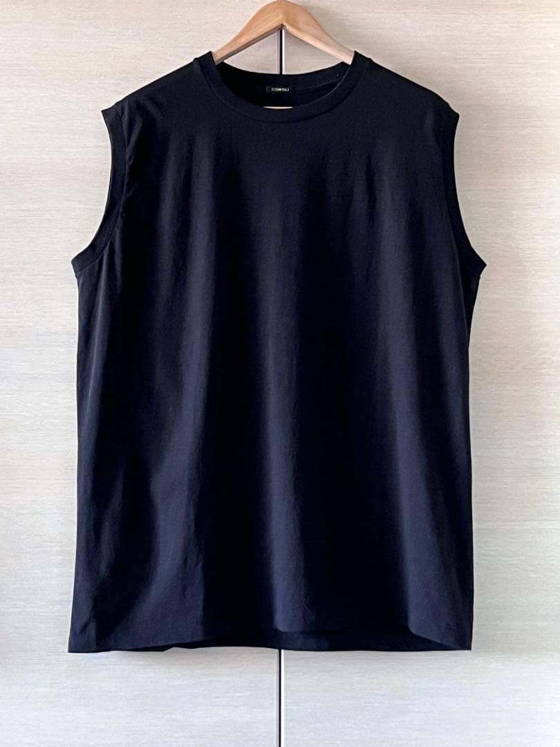 COMOLI コモリ コットンジャージノースリーブ4 B01-05011