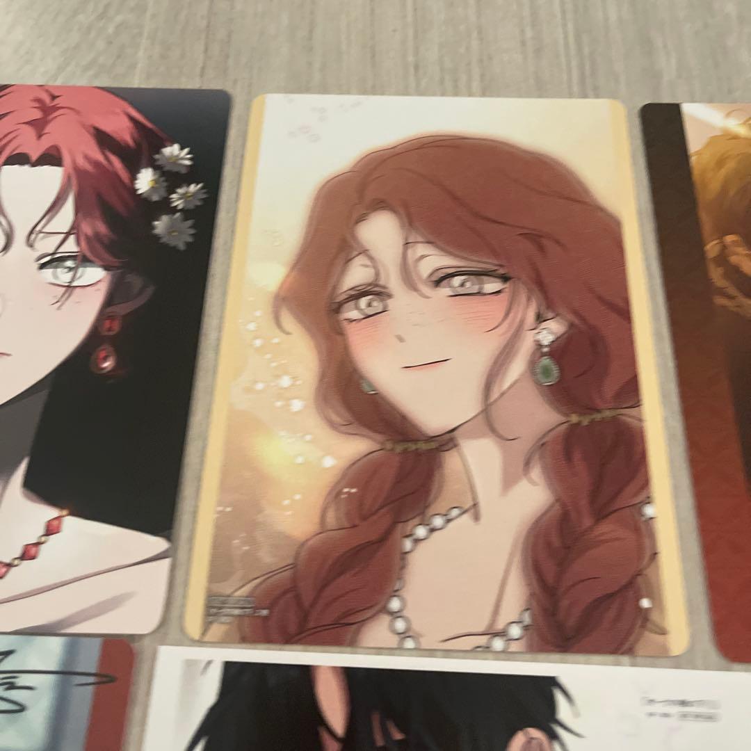 特典のみ　オークの樹の下①②③④アニメイト限定ビジュアルボード　小説　イラスト